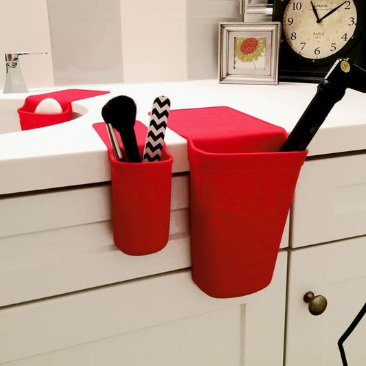 Silicone Brush and Dryer Organizer