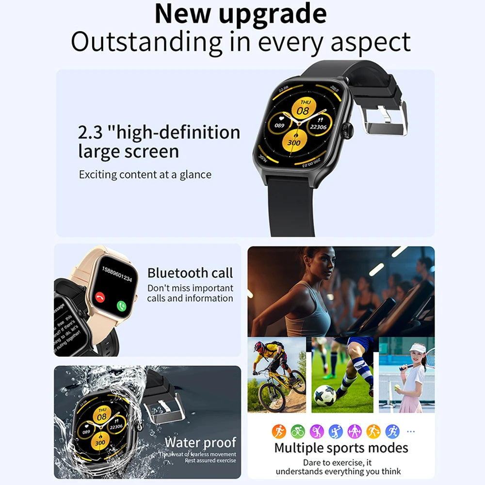 Smart Watch GTS Men Women 1.77 Full Touch Screen